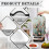 Bird and Flower Pattern 1Set Kitchen Blender Dust Cover Polyester Lightweight for Household 4