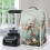 Bird and Flower Pattern 1Set Kitchen Blender Dust Cover Polyester Lightweight for Household 5
