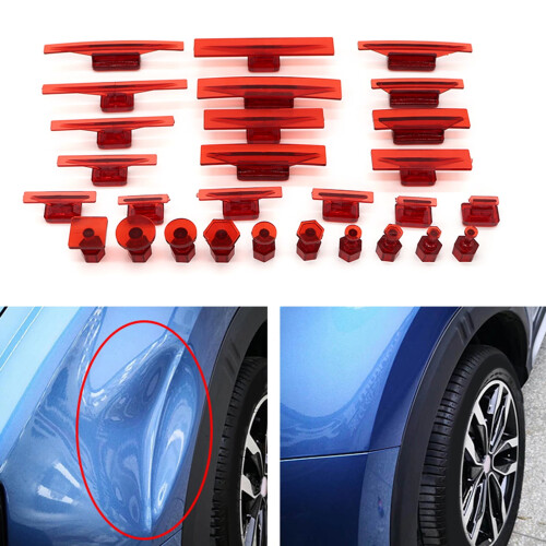 Car Hail Dent Repair Tool Set Paintless Pulling Bridge and 1
