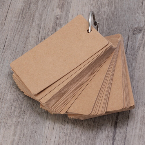 Rectangular Note Card For Students 50Pack 2