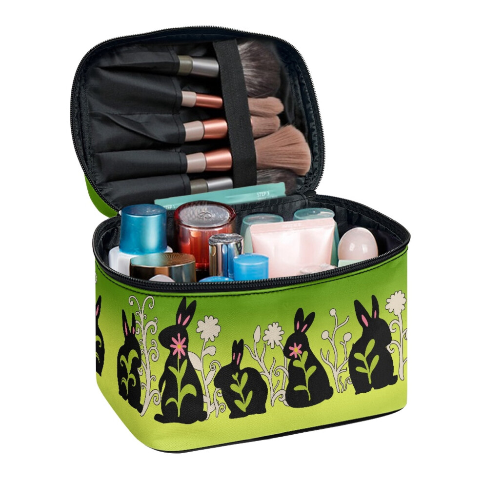 Makeup Toiletry Organizer Portable Polyester Bag with