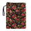 Buchhülle mit Rosenmuster, Griffschutz aus Polyester 1