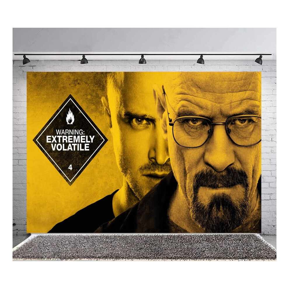 Breaking Bad Backdrop Banner Party Supplies Poster Movie Theme Background For Photography Birthday Decorations 9097180838043