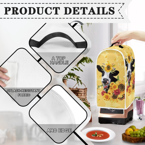 1pc Protective Case, Reusable Mixer Cover for Home Kitchen Indoor, 1Pcs 2
