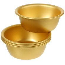 Bowls For Kitchen Small Condiment Bowls Multi Function Food Bowl Golden 4Pcs 12.5X9X4.5In