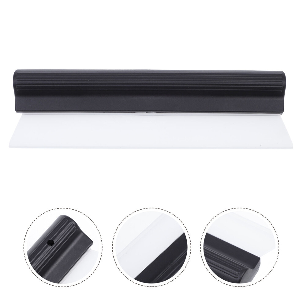 Abs Shower Squeegee For Bathrooms And Cars, Quick Drying, Streak-Free Window And Glass Cleaner Black 9101399481348