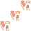 3Ensembles -Tête Oreilles Lion Coloré Et Queue 6