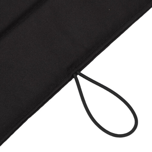 Black waterproof folding picnic mat 6-fold 2