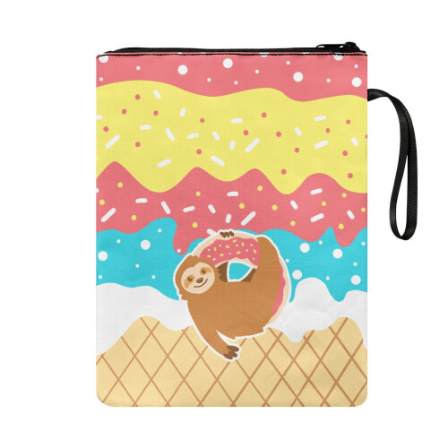 Obal na knihu se zipem, 300D polyester, 22x29cm 1