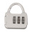 Color Password Padlock Cabinet Trolley Case Password Lock Backpack Fastener Lock 2