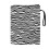 Vintage boekenorganizer tas van polyester met handvat en ritssluiting. 2