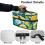 Steam Iron Storage Case Lemon with Smooth Zipper Fits Outing Halloween(Case Only) 5