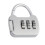 Color Password Padlock Cabinet Trolley Case Password Lock Backpack Fastener Lock 8