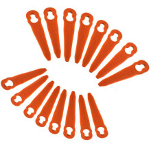 Kunststoff-Trimmerklingen, orange, Rasenmäherzubehör, 40080071000, Schneller Ersatz für PolyCut2-2