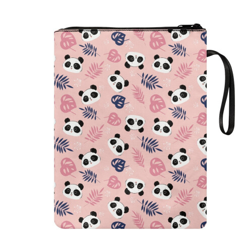 Pochette de protection pour livre en polyester lavable et léger, 8,66x 1