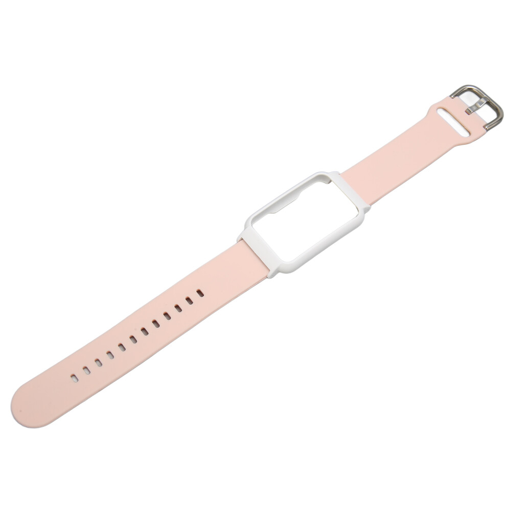 20Mm Waterproof Soft Silicone Watch Band For Oppo Free Pink & White Shell Pink,White 8741387611664