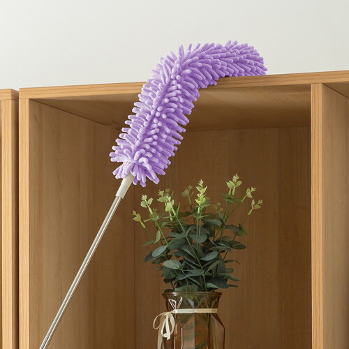 8.2Ft Extendable Duster Kit, Retractable Ceiling Cleaner with Washable Head – Compatible with Indoor/Outdoor Use