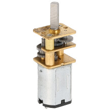 12FN20 6V 15U / min Messing-Aluminium-Getriebemotor für Robotik