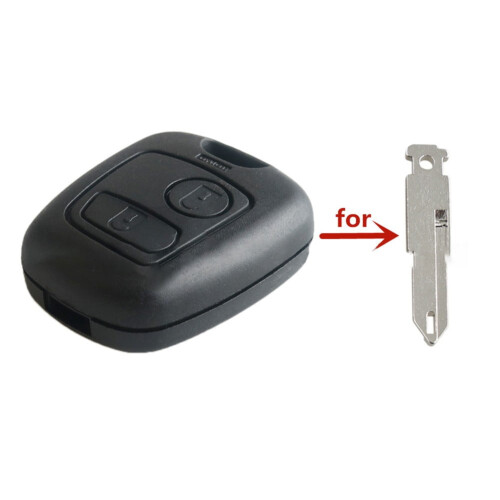 Replacement Key Case for Toyota Aygo 2-Button Remote Key