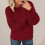 Women's Cable Knit Sweater Lightweight Polyester Pullover 6