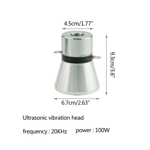 Ultrasonic Piezoelectric Transducer Cleaner 100W 1