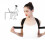 Correcteur de dos taille L noir 90 g ceinture de posture 1