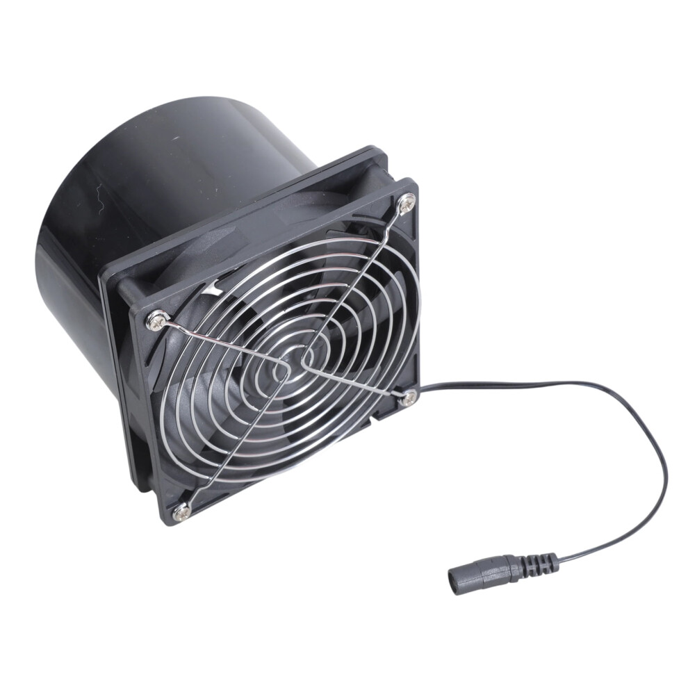 User Friendly 12V Solar Exhaust Fan With Panel Round Pipe Fan For Effective Ventilation In Attics And Greenhouses 9341593647403