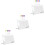 3Ensembles Tableau Transparent Avec Stylo Pour 6