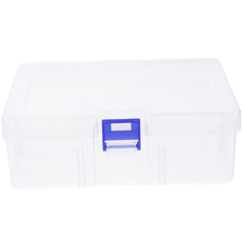 4Pièces Boîte De Rangement Poker Transparent Usage Domestique Robuste 2
