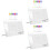 3Ensembles Tableau Transparent Avec Stylo Pour 7