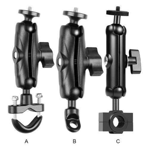 (Mirror Base) Motorcycle Handlebar Mount for GoPro Hero 5-9