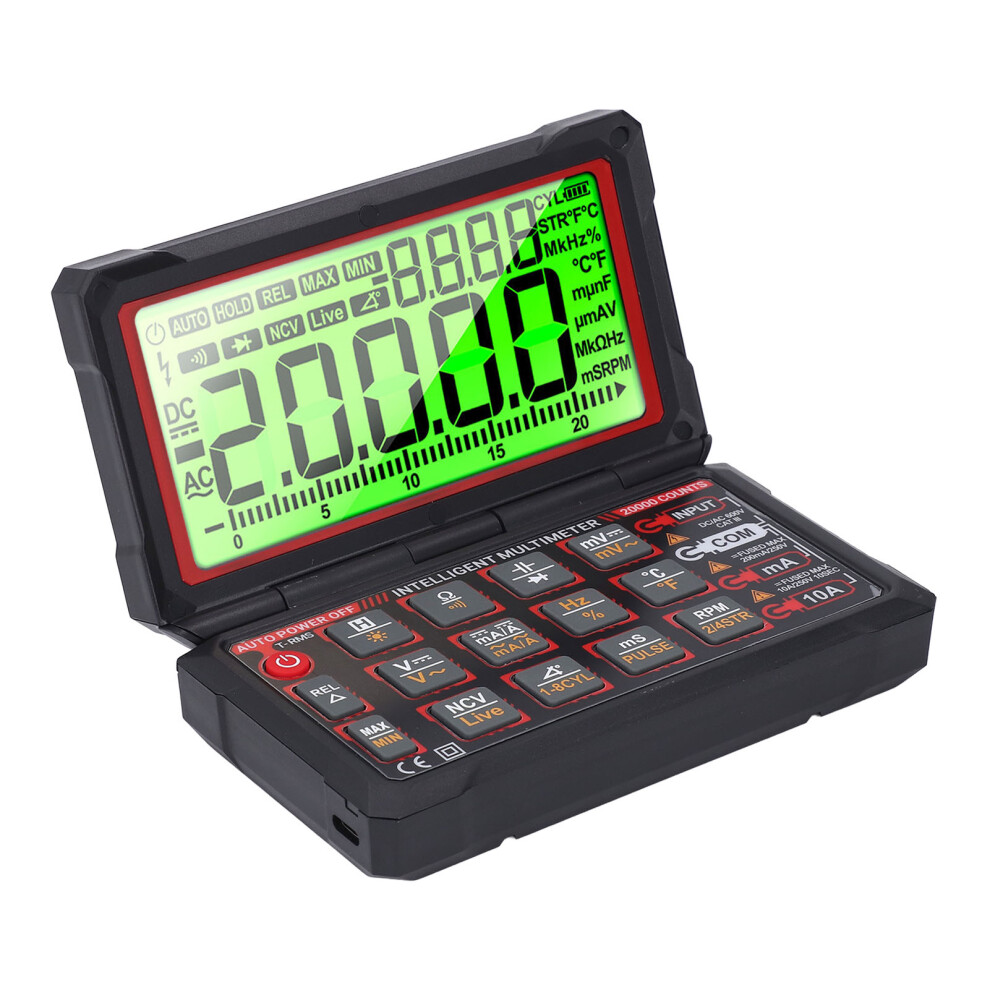 Digital Multimeter Dwell Angle Ncv Rechargeable Cable Id For Auto Repair 5061387611697