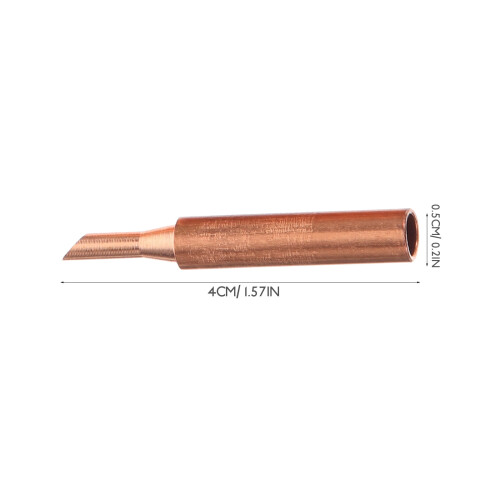 10pcs Soldering Iron Copper Tip Welding Tip Replacement Assorted Welding Tip 2