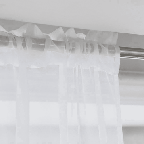 White Sheer Curtains 90 Inches Long 6 Panels 2