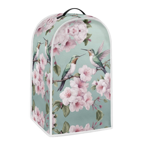 Hummingbird Flower Blender Dust Cover, Washable for Kitchen Use 1