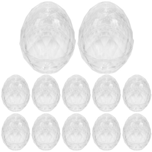 48Pièces Boîtes Œuf Remplissable Pour Pâques Décoration 1