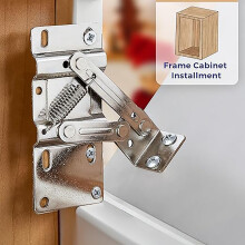 Self-Closing Cabinet Hinges for Sink Drawers