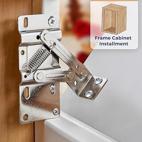Self-Closing Cabinet Hinges for Sink Drawers