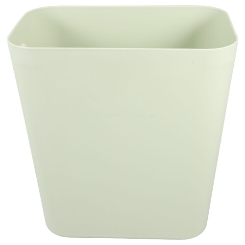 Smal papperskorg för inomhusbruk, rektangulär, plast, 8 l