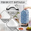 Food Processor Cover with Handle Foldable 4