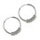 Sterling Silver Hoop Earrings 10mm 5
