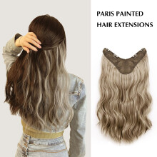 (B) Gradient V-Neck Wig for Cosplay & Parties