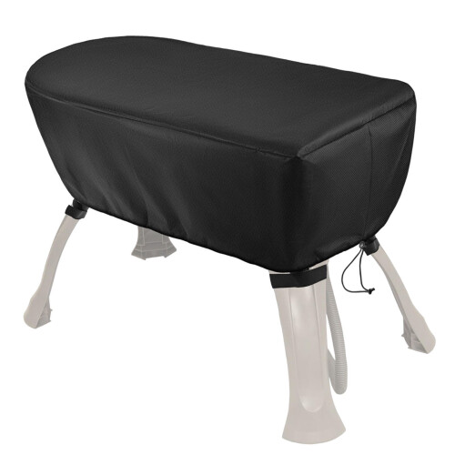Capa para Banheira Elevada para Animais de Estimação 46,46x22,05x14,96 polegadas, Tecido Resistente às Intempéries, Ventilado, com Tela de Malha, 1