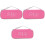 3Pièces Sac Transport Rose Pour Stéthoscope Coque Dure Résistante 3