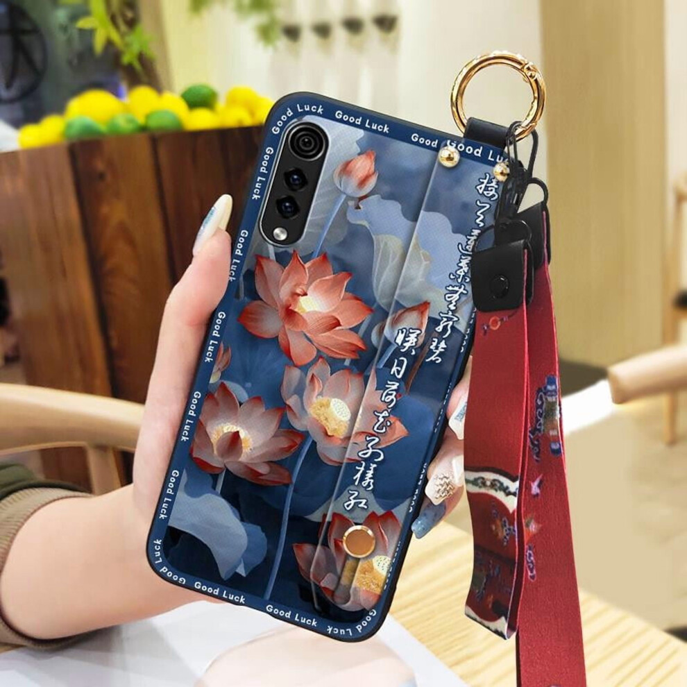 Lg Velvet 4G/5G Phone Case – Anti-Knock, Dirt-Resistant Silicone With Ring Holder, Lanyard, Kickstand & Wristband 9341593646086