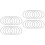24St Witte Dreamcatcher Ringen, Duurzame Plastic Hoops Voor DIY 4