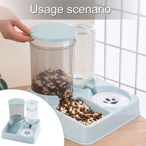 Bebedouro 2 em 1 para cães e gatos 1