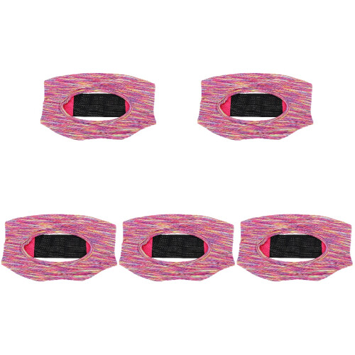 5St Vr Accessoires Gezicht Cover Polyester Zweetband Multi Kleur Set 1