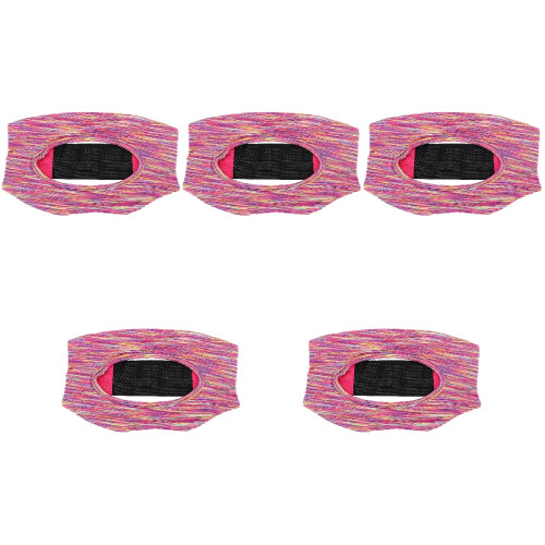 5St Vr Accessoires Gezicht Cover Polyester Zweetband Multi Kleur Set 2