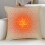 USB Heated Pillow with Three-Level Temperature Settings, Ceramic Heating Element, Backrest for Home or Office Use, Low-Voltage Warmth 3